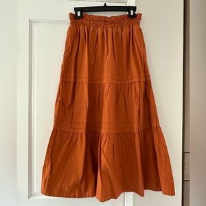 Anthropologie Maeve Somerset Maxi Skirt